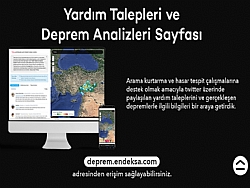 ENDEKSA DEPREM ÇALIŞMALARINA FAYDASI OLABİLECEK BİR PANEL HAZIRLADI